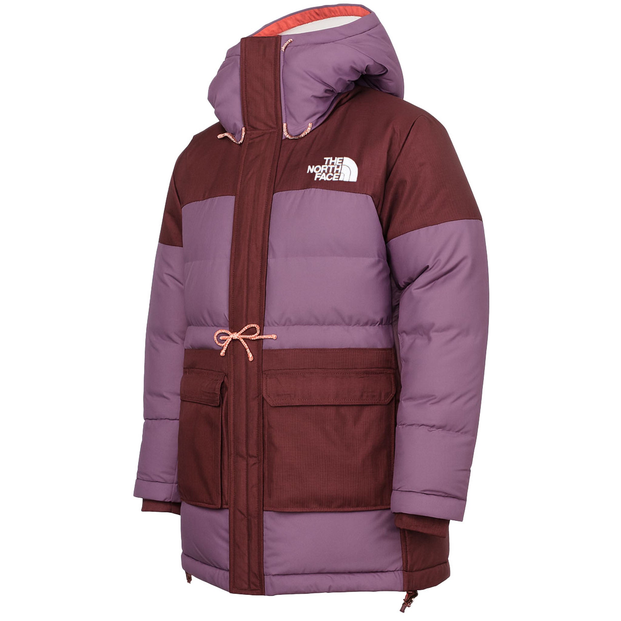 The North Face A68-a TripleBaffle Mens Purple Parka Jacket - Mediu