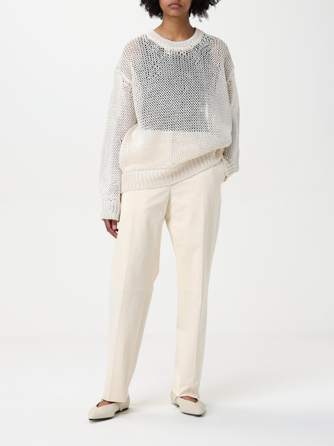 Pants Woman color White