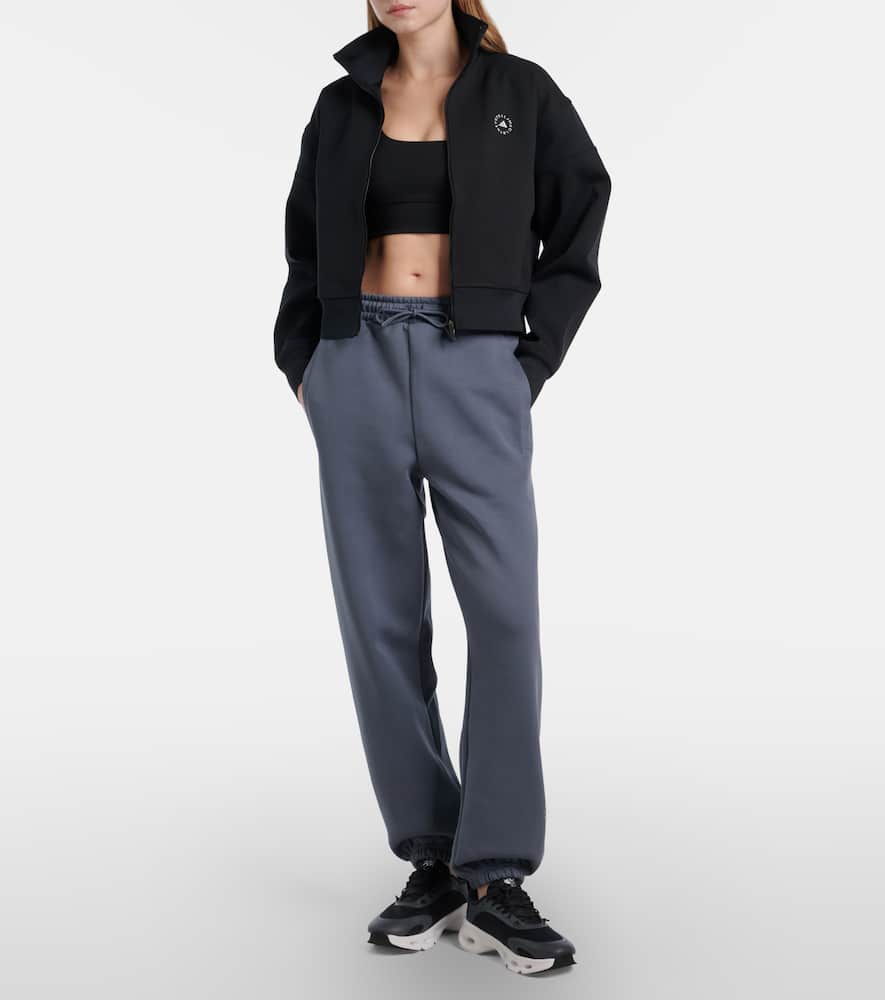 Cotton-blend sweatpants