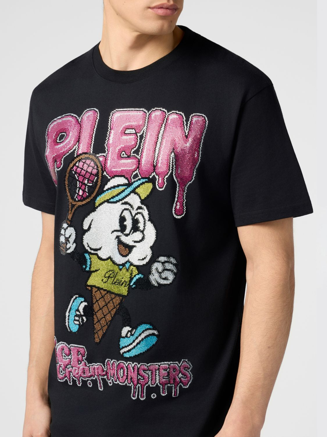 T-Shirt Men color Black