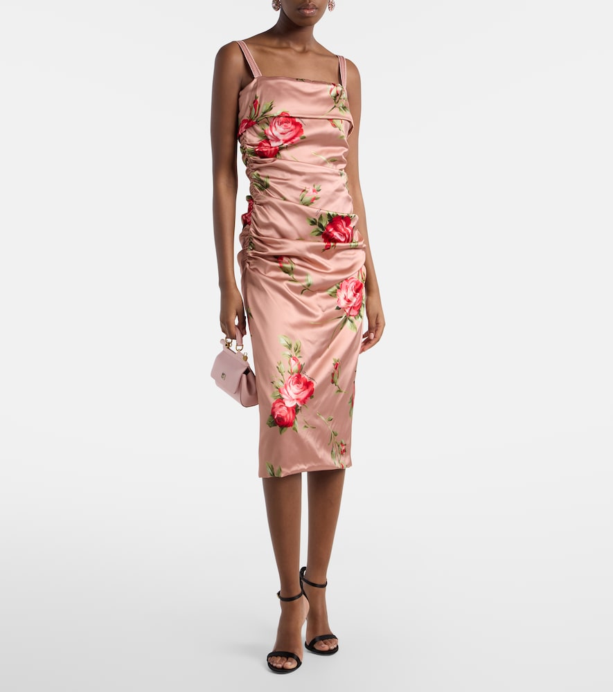 Floral midi dress