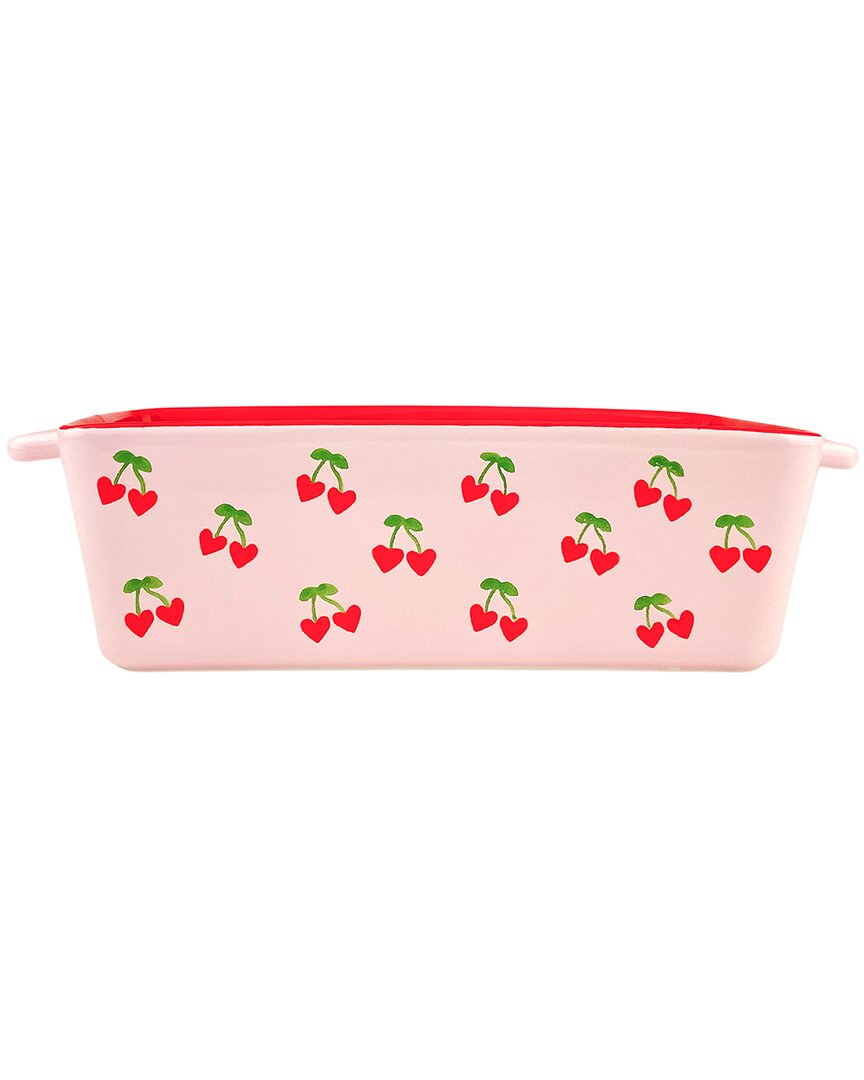 Cherry Hearts Loaf Pan