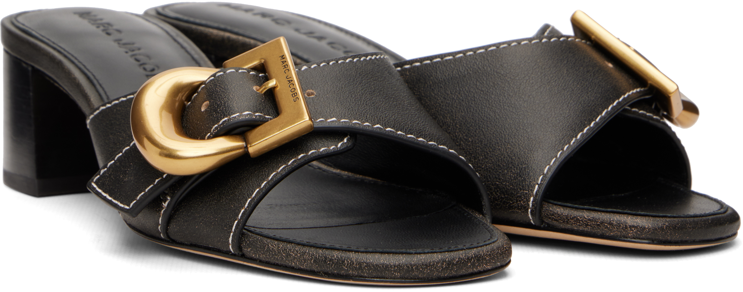 Black 'The Doll' Heeled Sandals