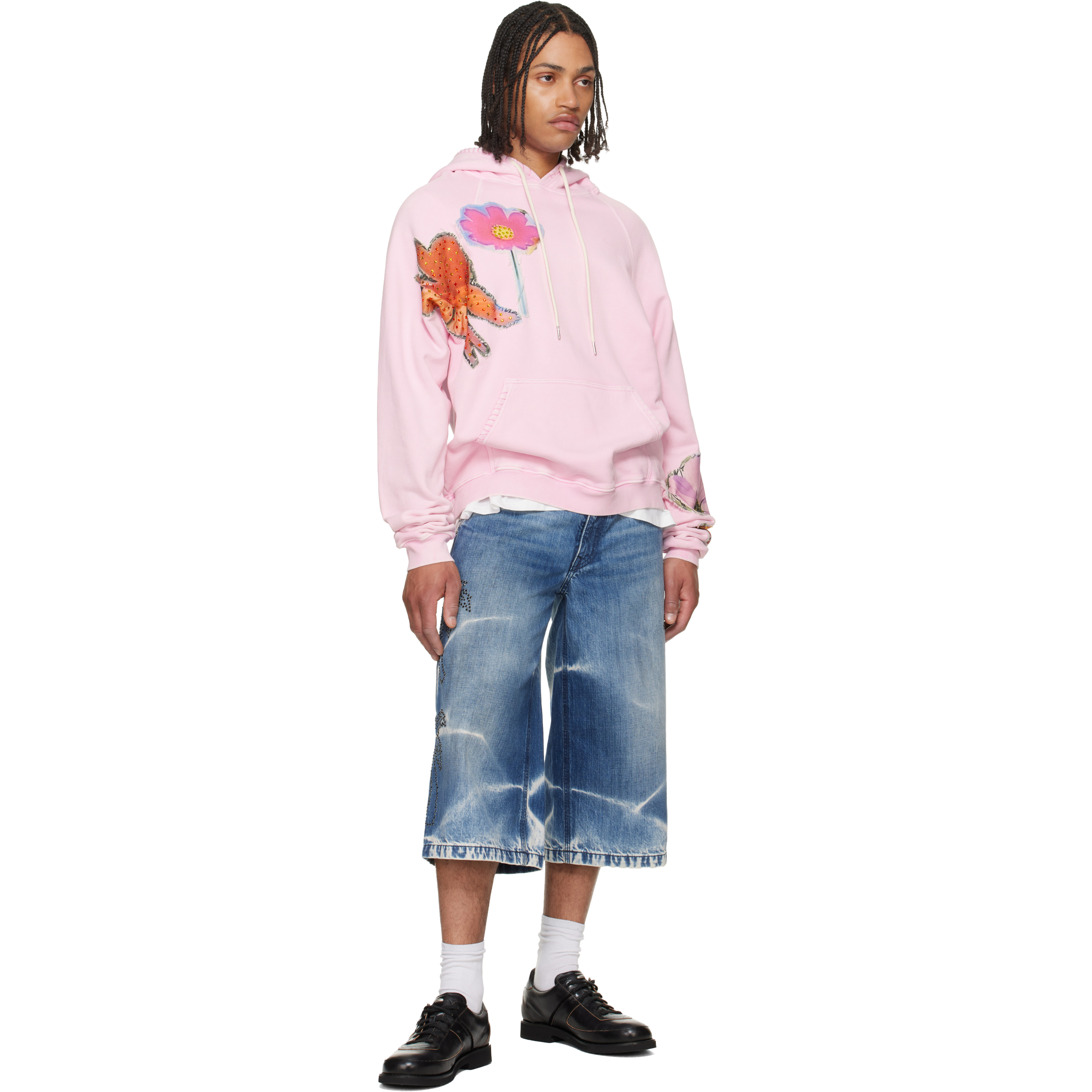 Pink Altamont CDLL French Terry L-S Raglan Hoodie