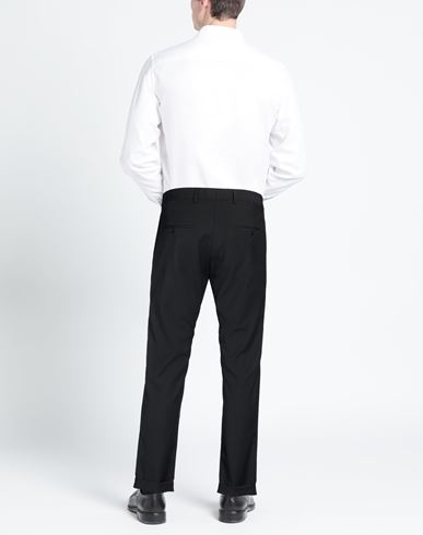Roberto P Luxury Man Pants Black Size 33 Wool, Polyester, Elastane