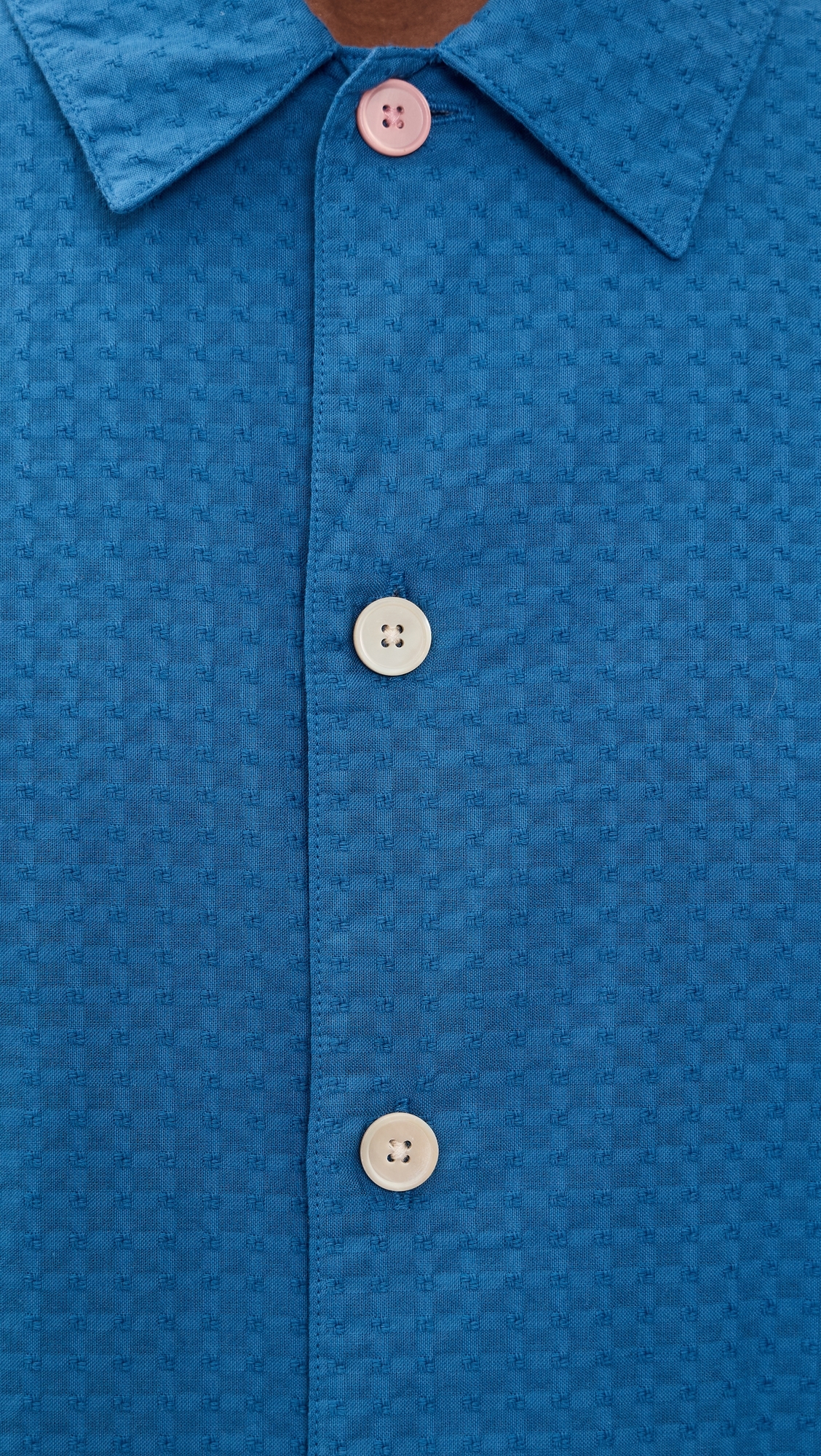 Mens Casual Fit Shirt Cobalt Blue