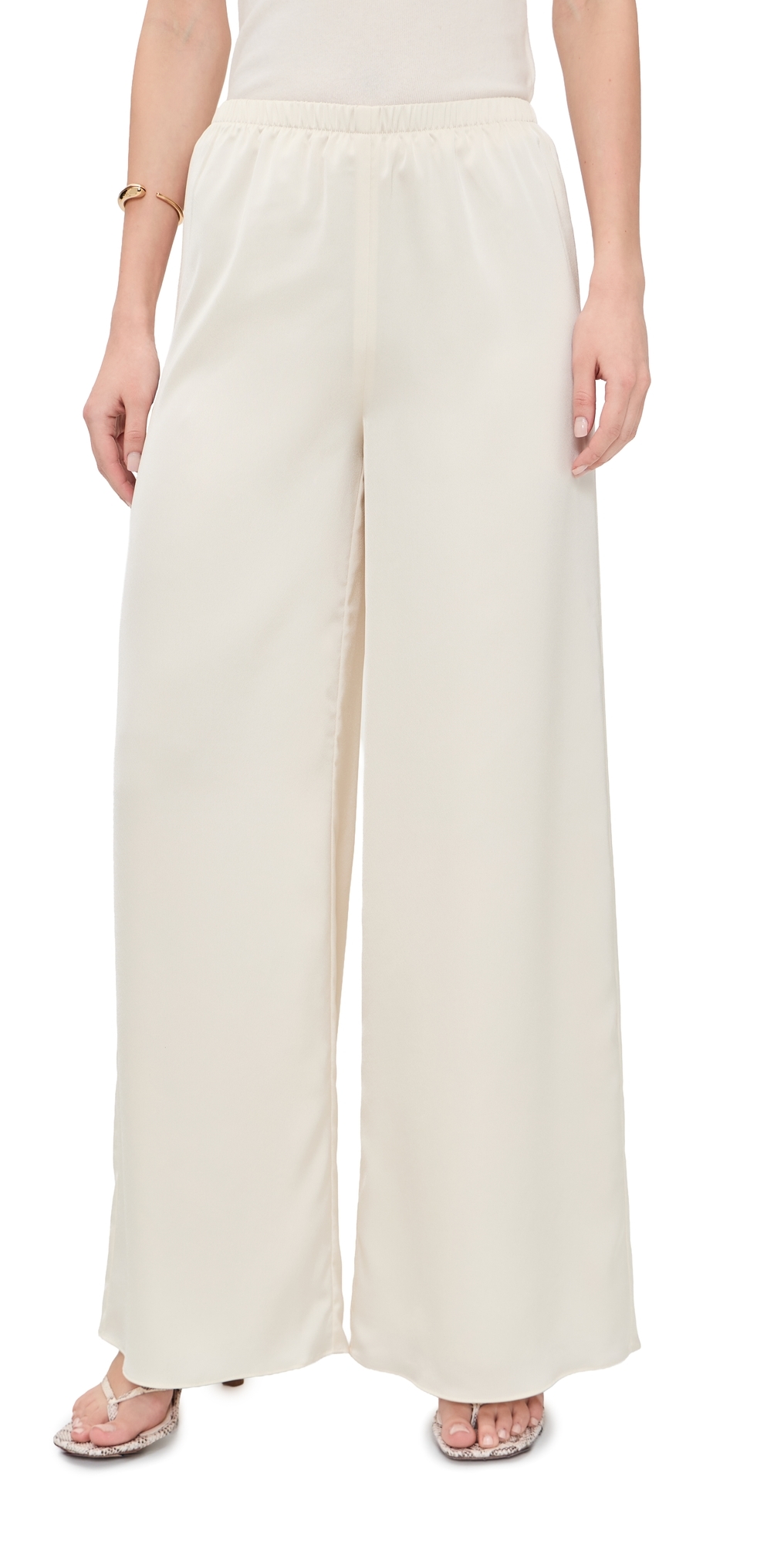 The Everything Wide Leg Pants Ivory