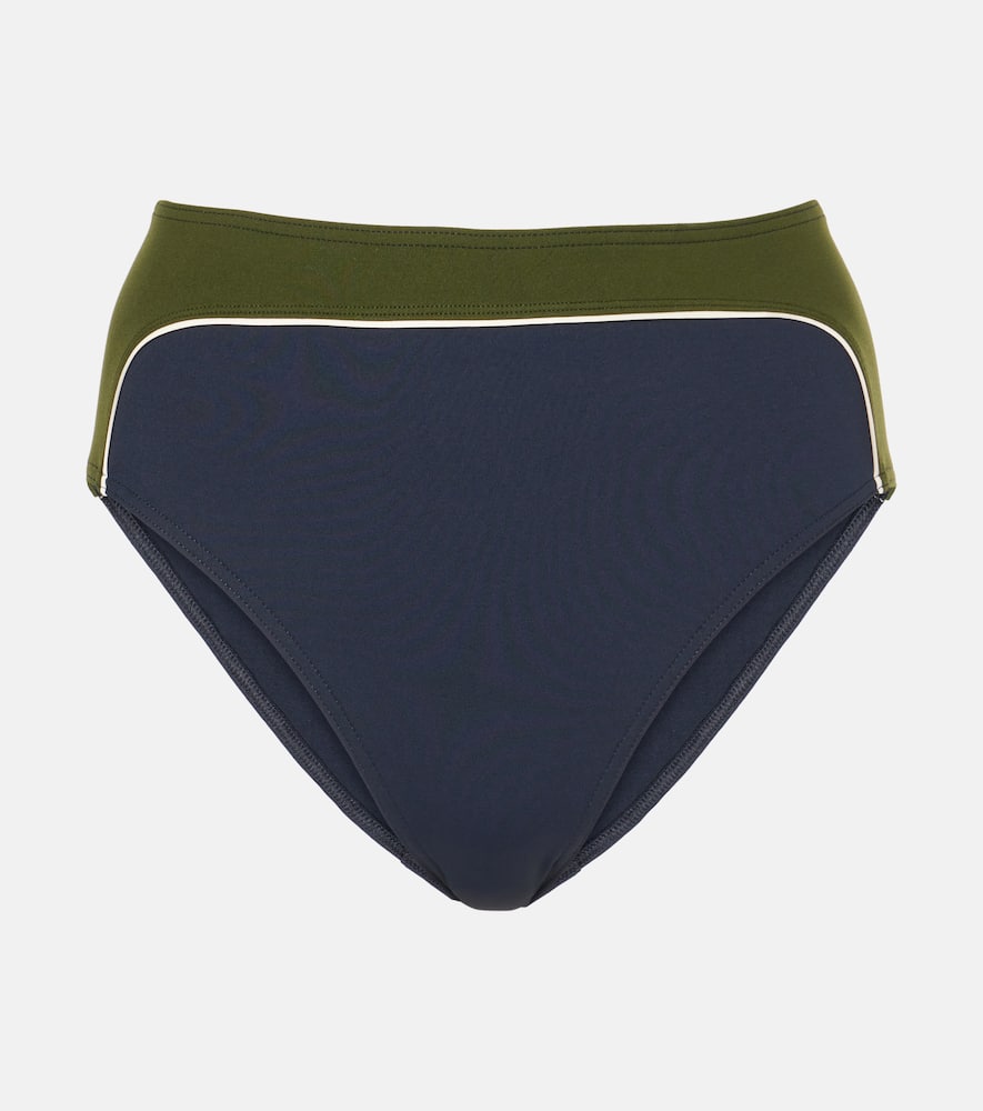 Colorblocked bikini bottoms