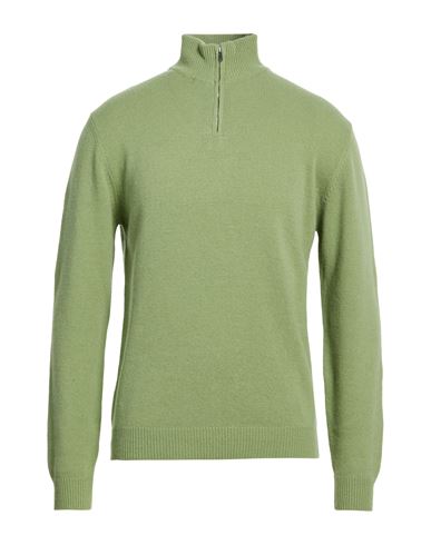 Man Sweater Sage green Size L Lambswool, Polyamide