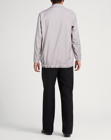 Hevò Man Jacket Light grey Size 40 Polyester, Viscose, Elastic fibres