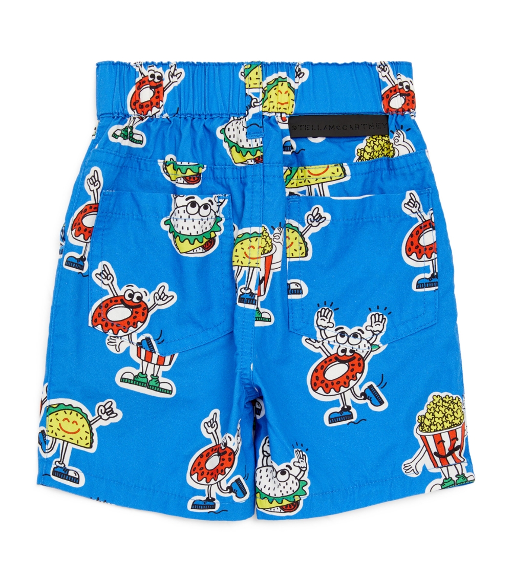 Food Print Shorts (3-36 Months)