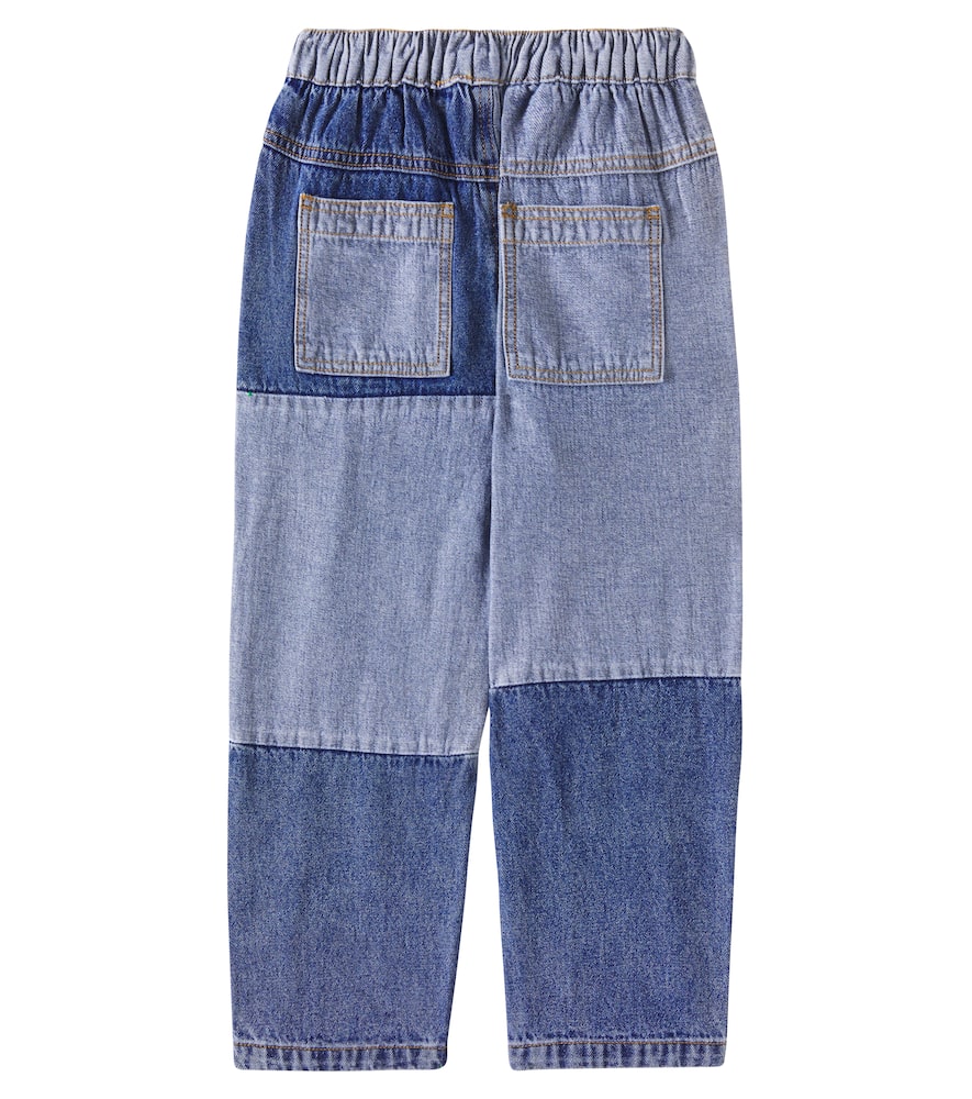 Rylee + Cru Patchwork straight jeans