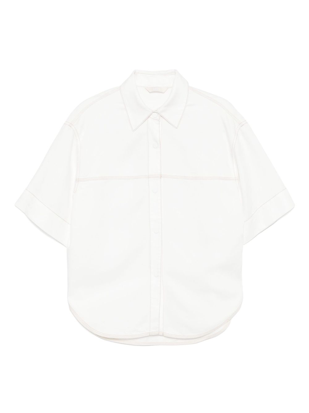 LESS denim shirt - White