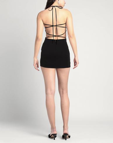 Woman Mini dress Black Size 2 Polyester, Elastane