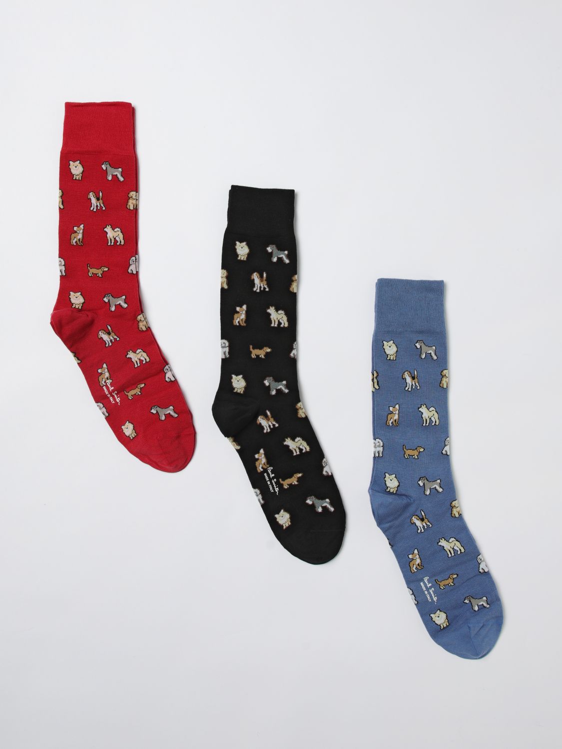 Dogs socks (pack of three) - Blue