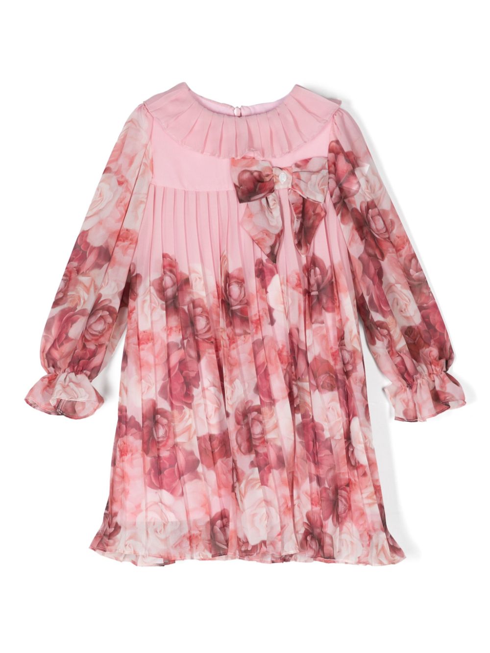 Floral-print dress - Pink