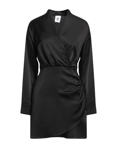 Le Volière Woman Mini dress Black Size M/L Polyester