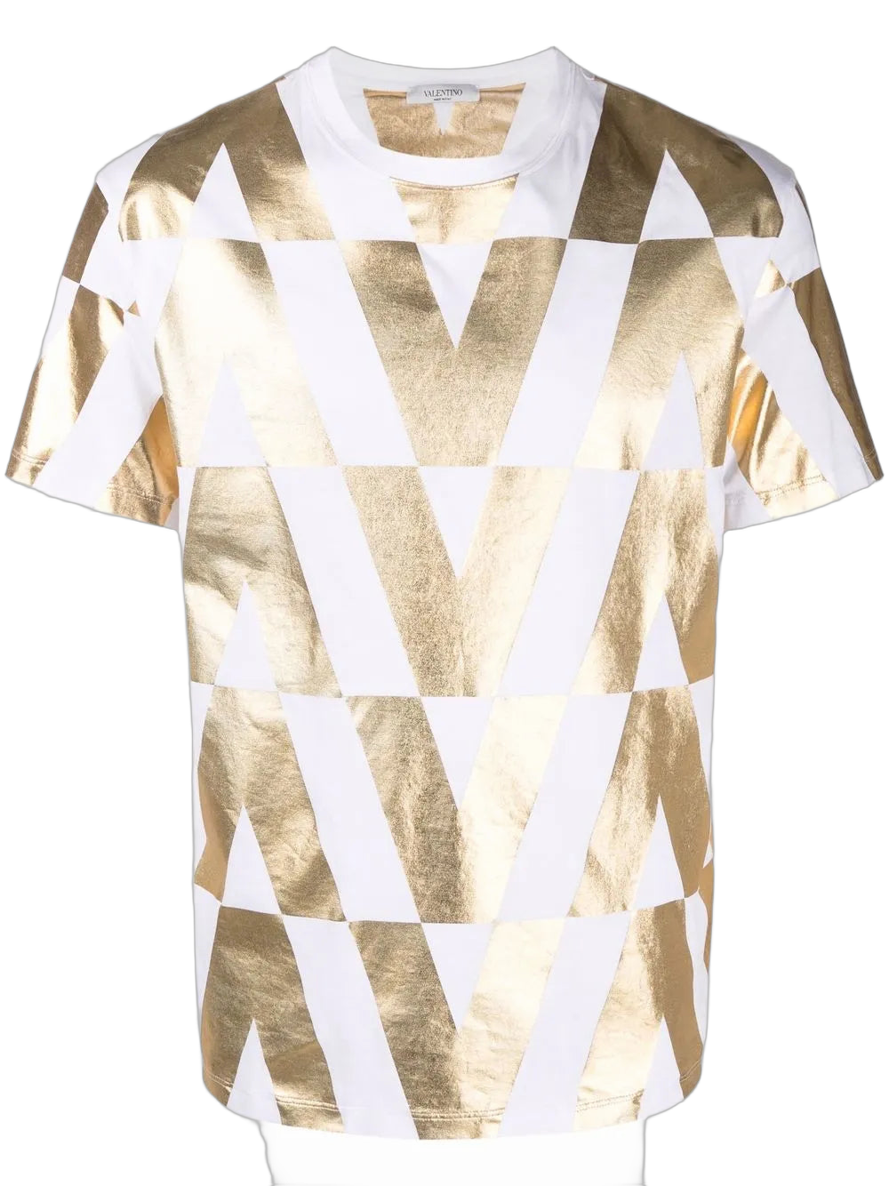 Logo Print Cotton T-Shirt — White