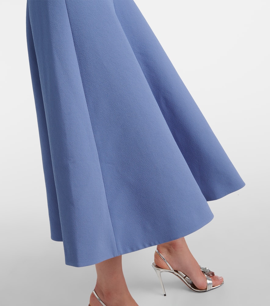 Belgium pleated midi dress