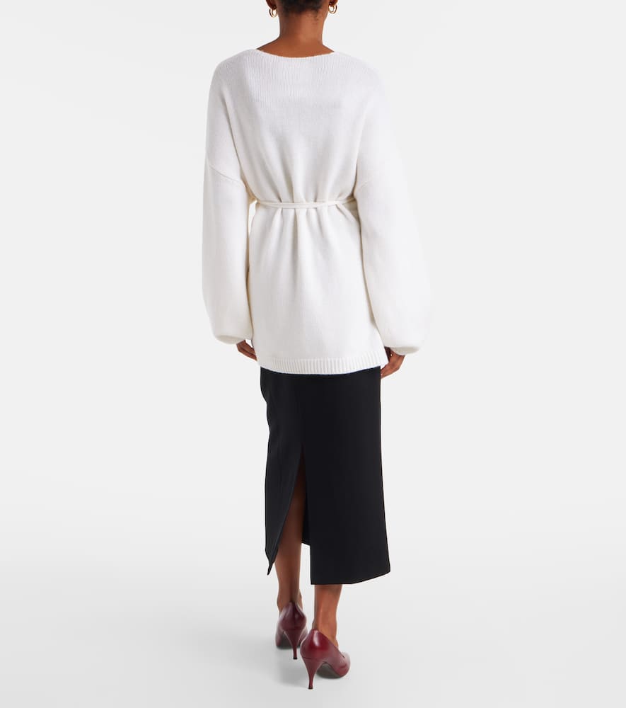 Laurina cashmere wrap cardigan