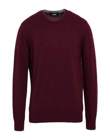 Man Sweater Burgundy Size 42 Wool