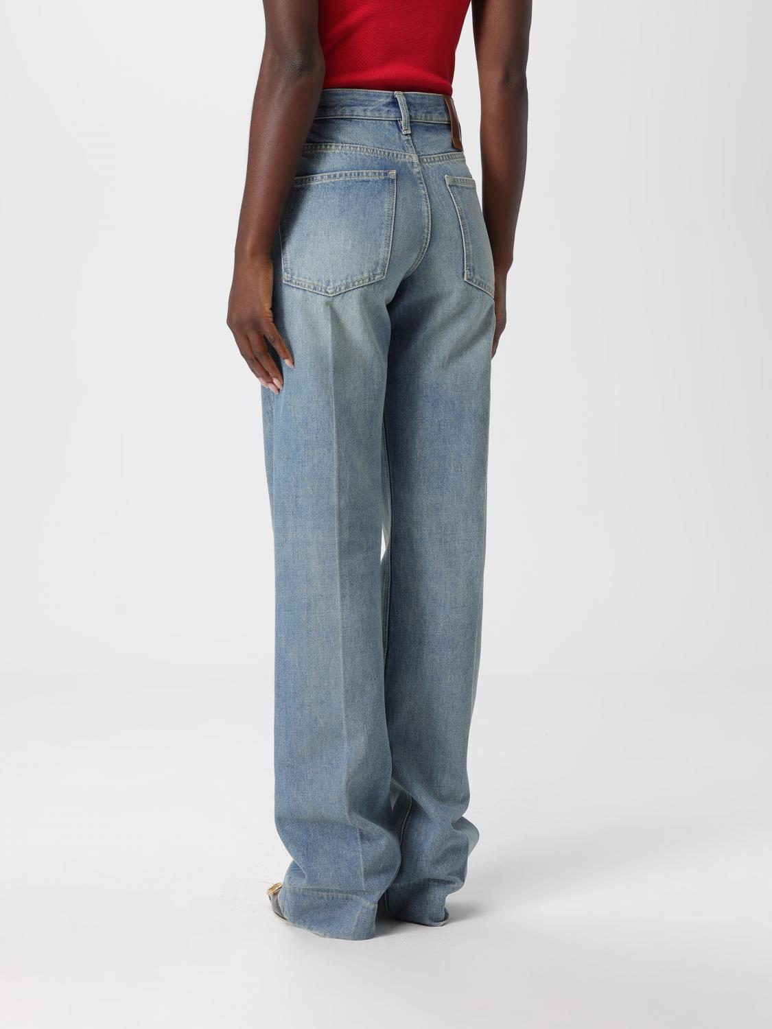 Jeans Woman color Gnawed Blue