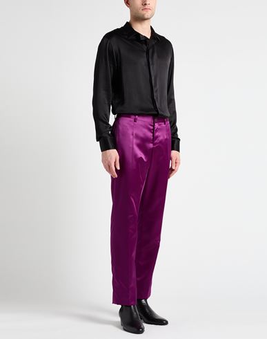 Dolce & gabbana Man Pants Plum Size 30 Polyester