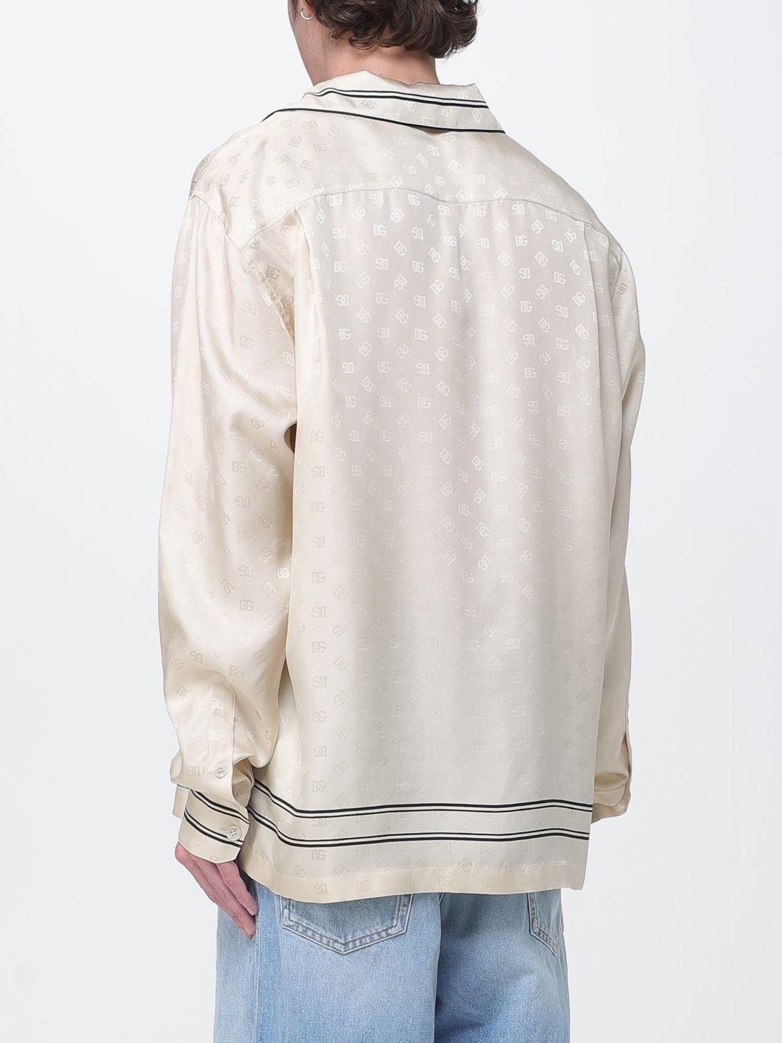 Shirt Men color Beige