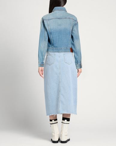 Woman Denim outerwear Blue Size XXS Cotton