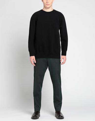 Man Sweater Black Size XL Merino Wool, Cashmere