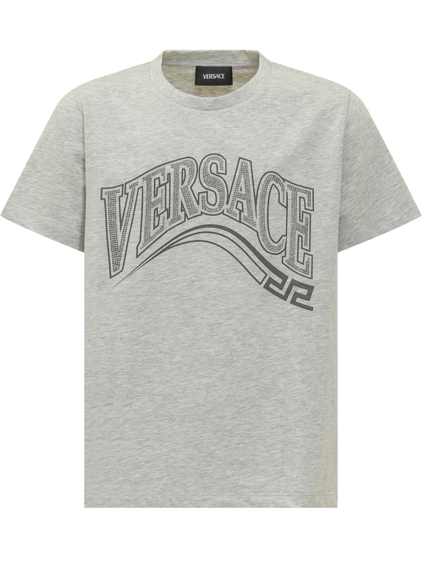 Kids Grey Graphic T-Shirt