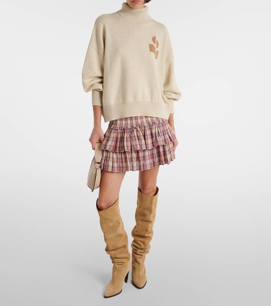 Nash cotton and wool turtleneck sweater