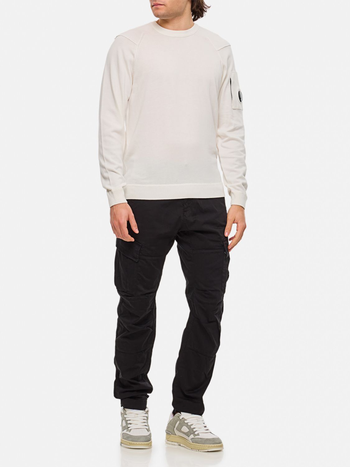 Pants Men color Black