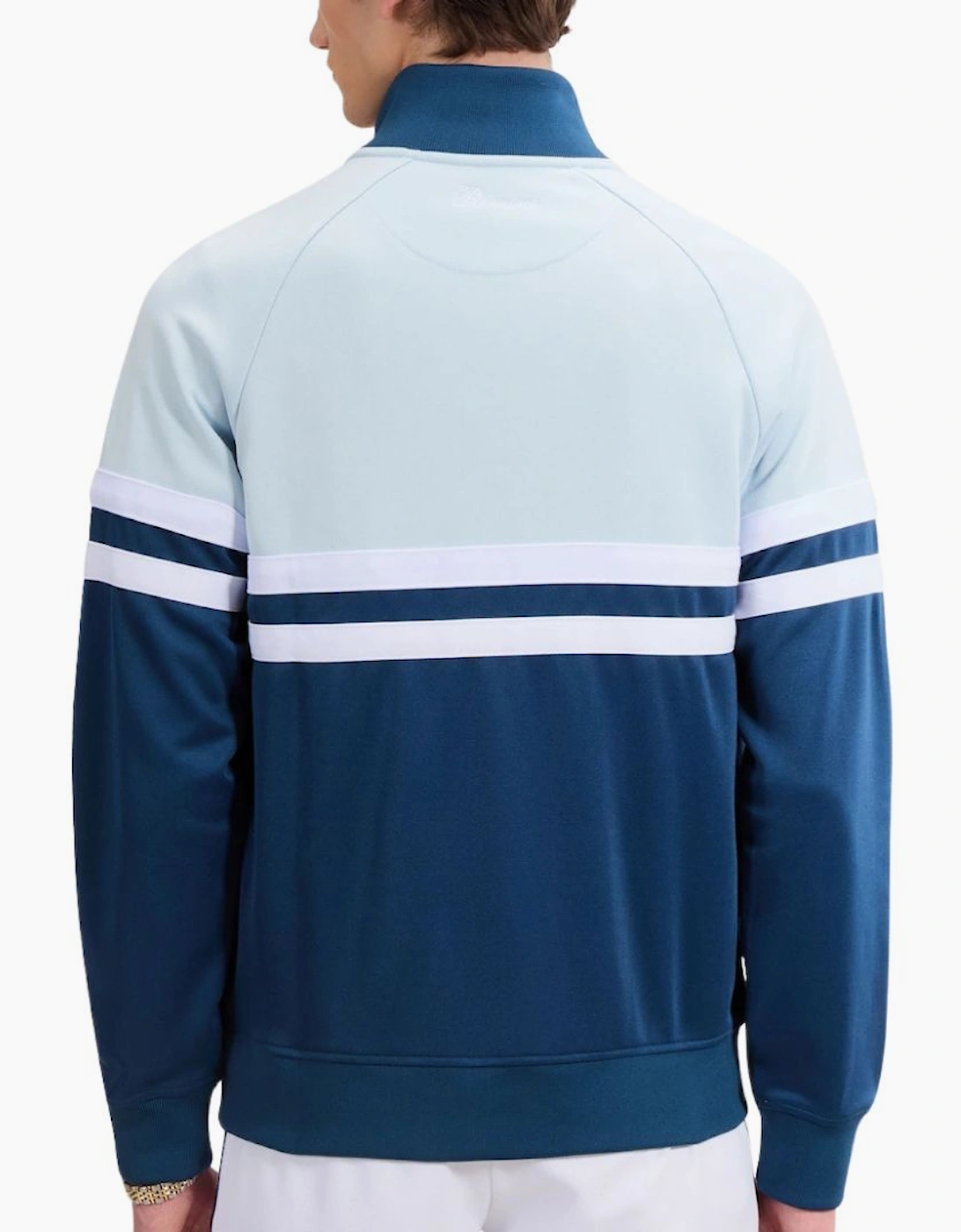 Men's Ellesse Rimini Blue/Light Blue Track Jacket - : Regular