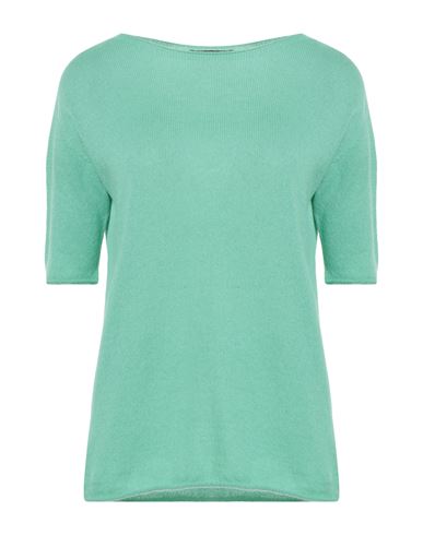 Woman Sweater Light green Size 6 Cashmere