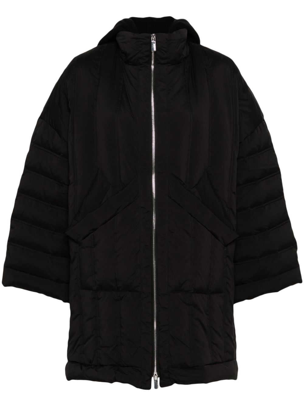 Duncan quilted padded jacket - Black