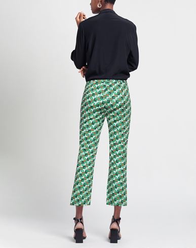 Même By Giab's Woman Pants Green Size 4 Cotton, Elastane