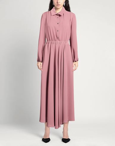 Woman Midi dress Antique rose Size 10 Polyester
