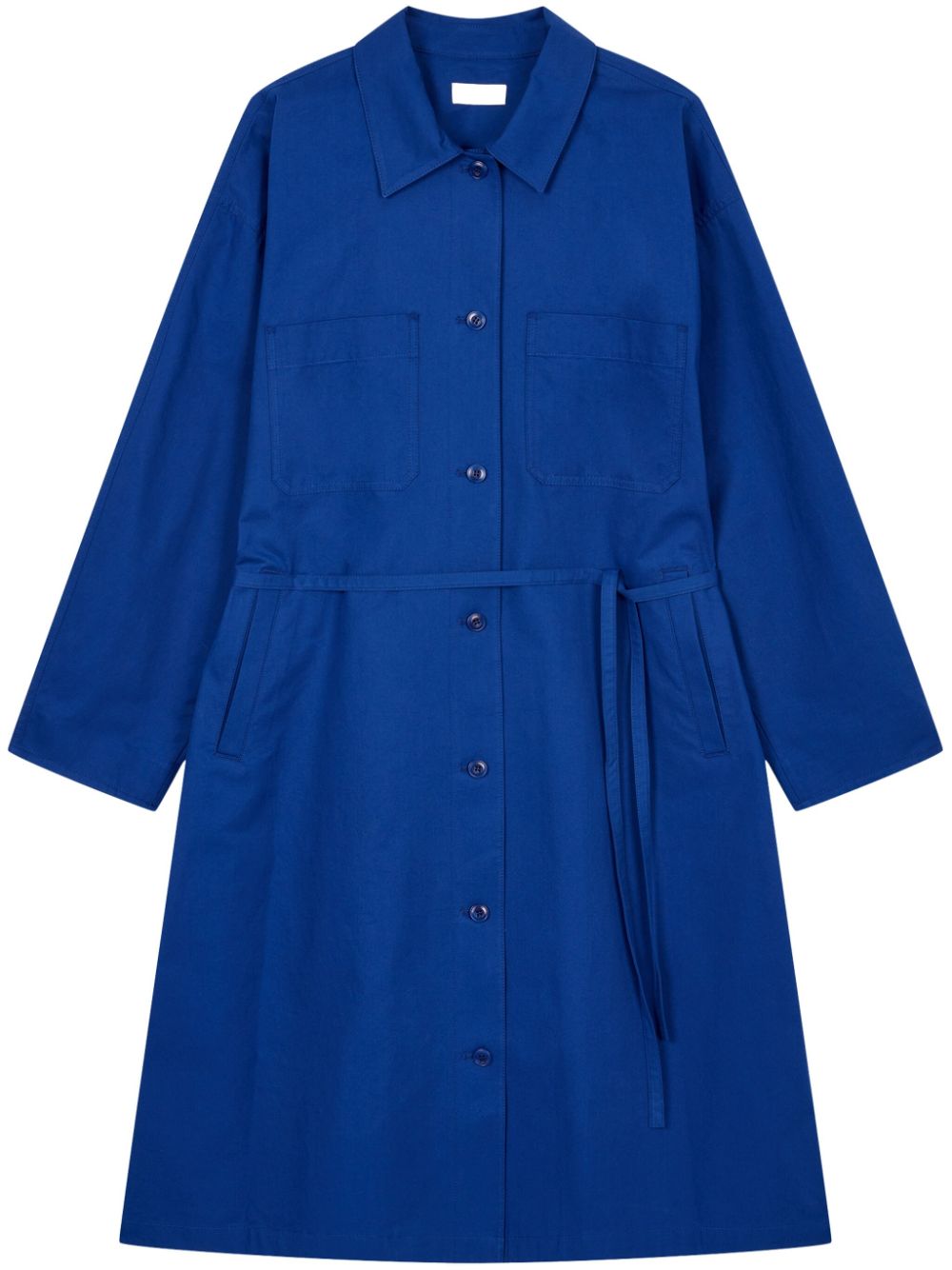 Belted-waist dress - Neutrals