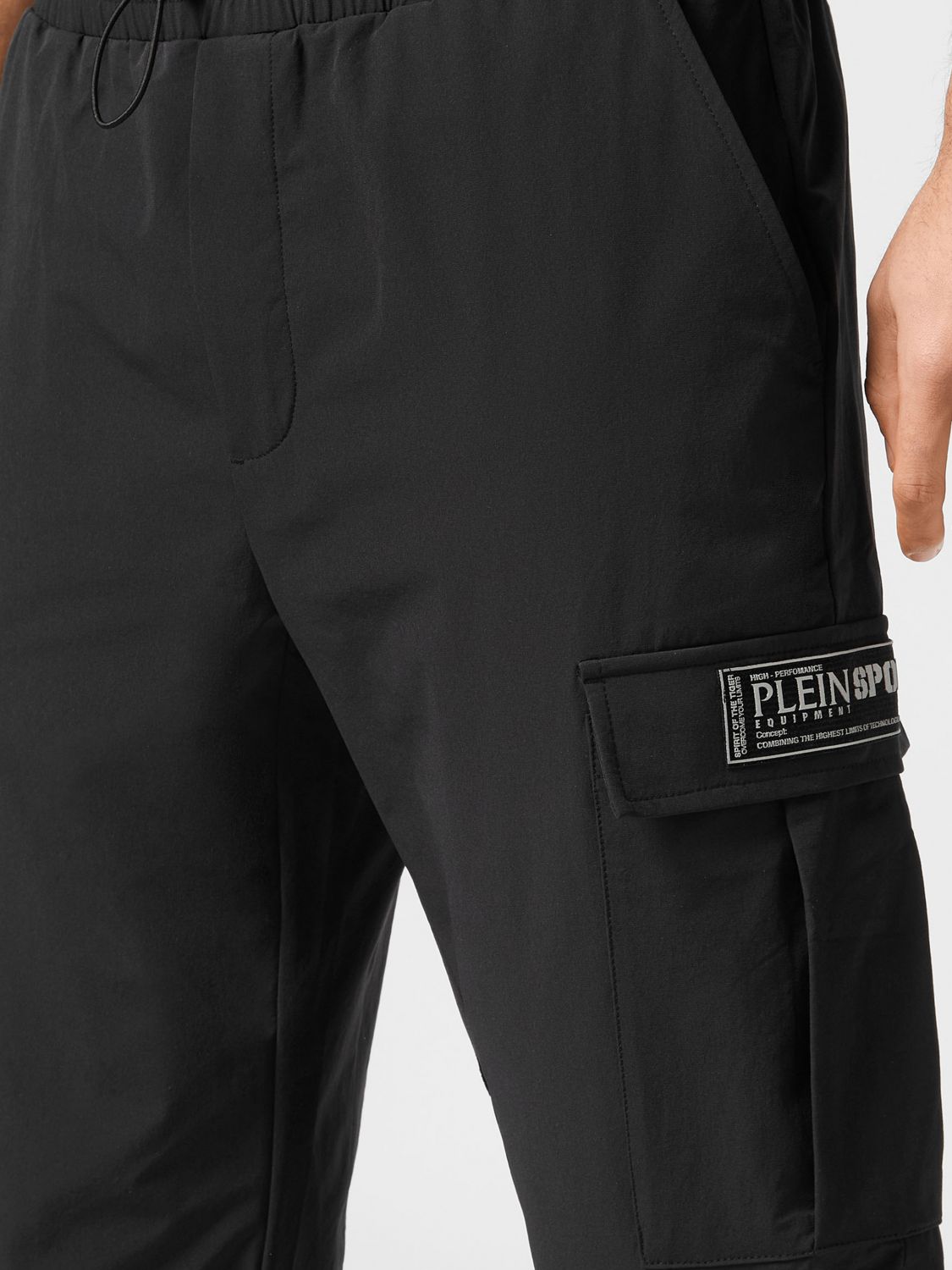 Logo-print track pants - Black