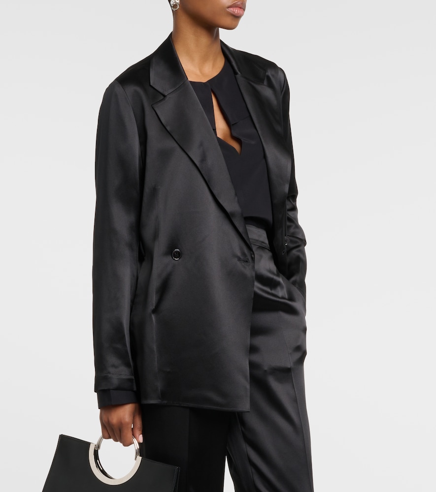 Joubert silk satin jacket