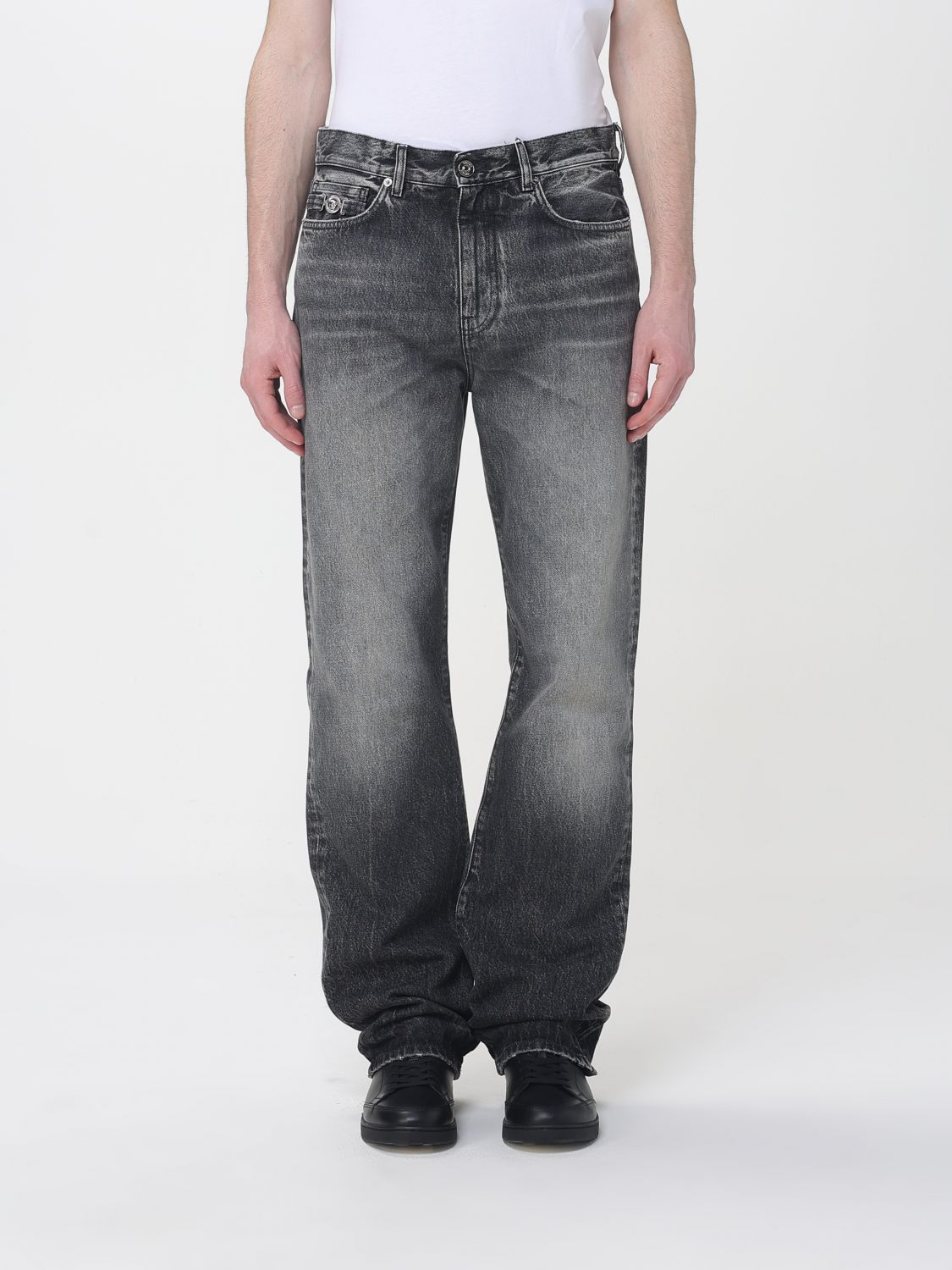 Jeans Men color Grey