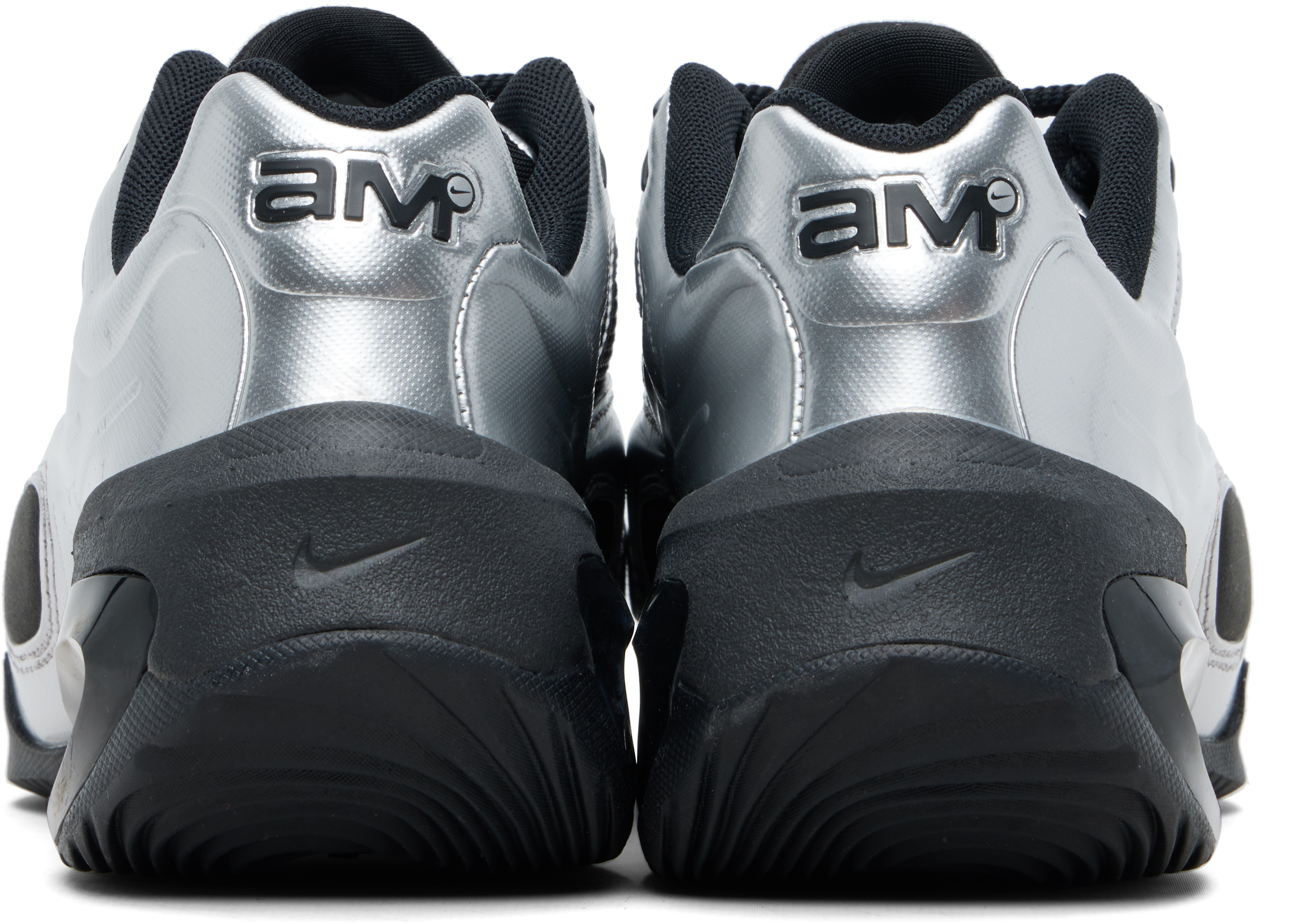 Black & Silver Air Max Muse Sneakers