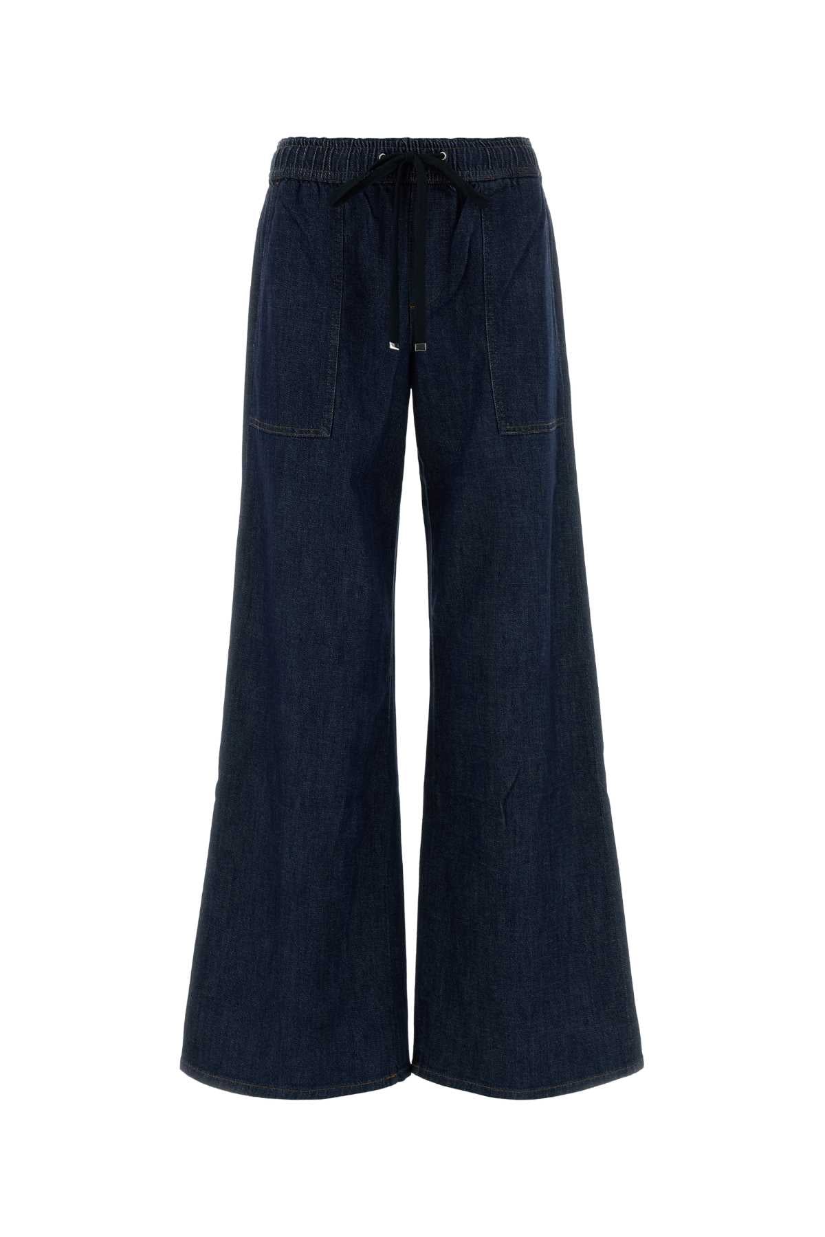 Utility Pull On Jeans — Navy