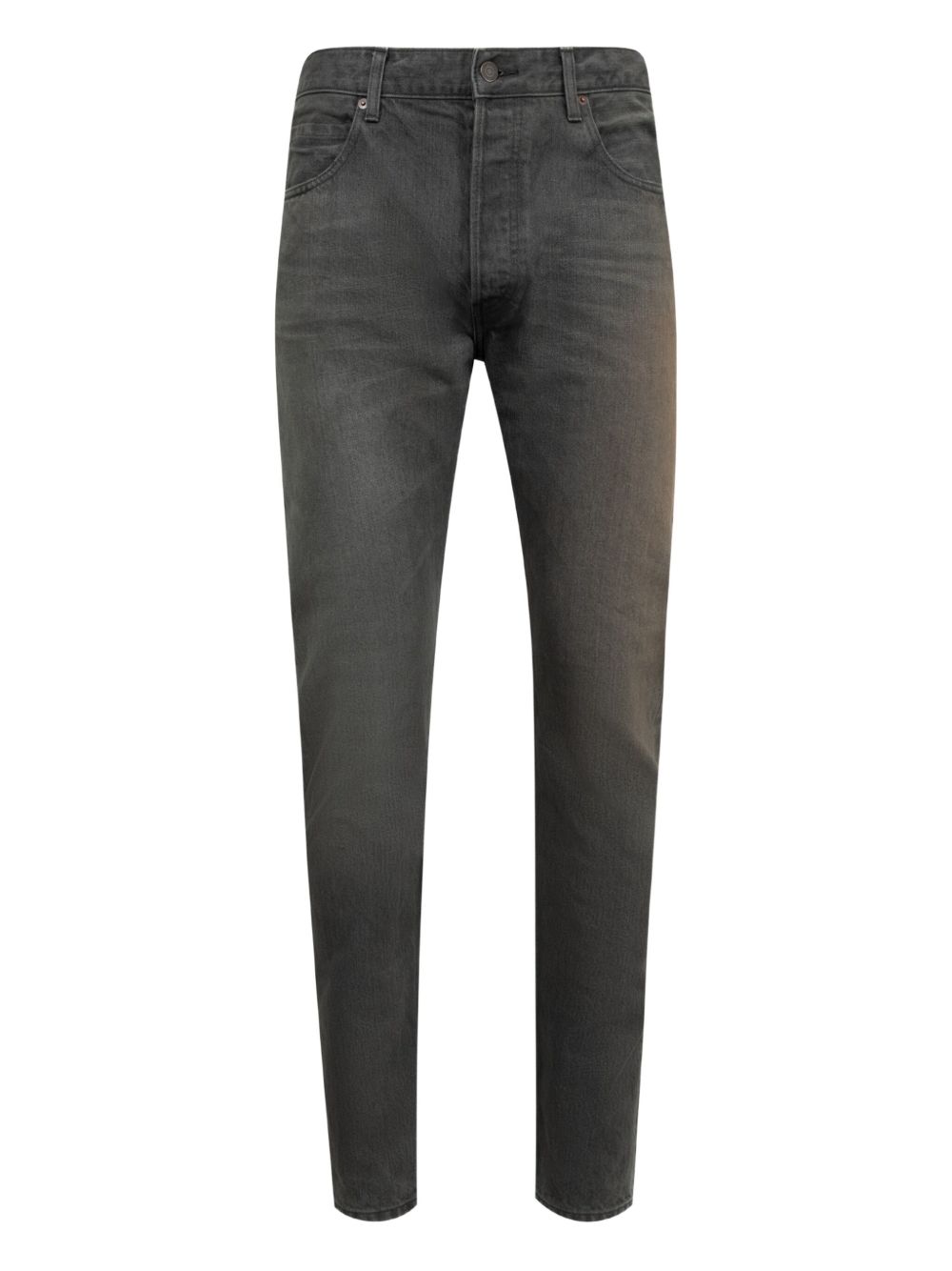 Straight-leg jeans - Black