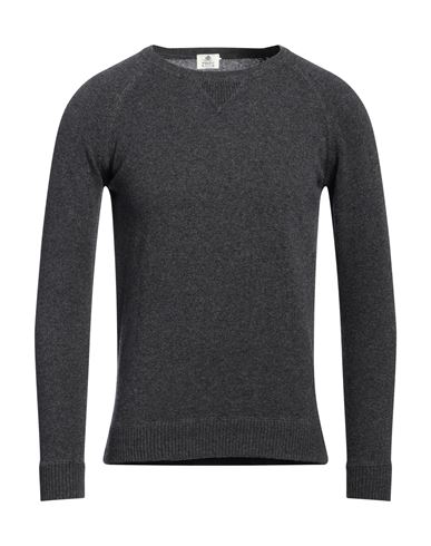 Man Sweater Charcoal Size 38 Virgin Wool, Silk, Cashmere