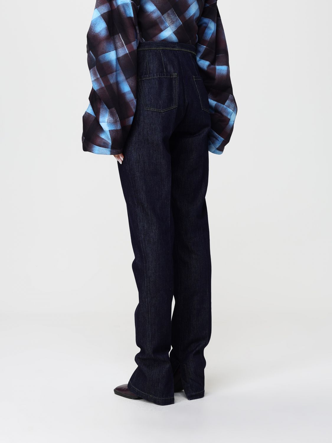 Pants Woman color Indigo