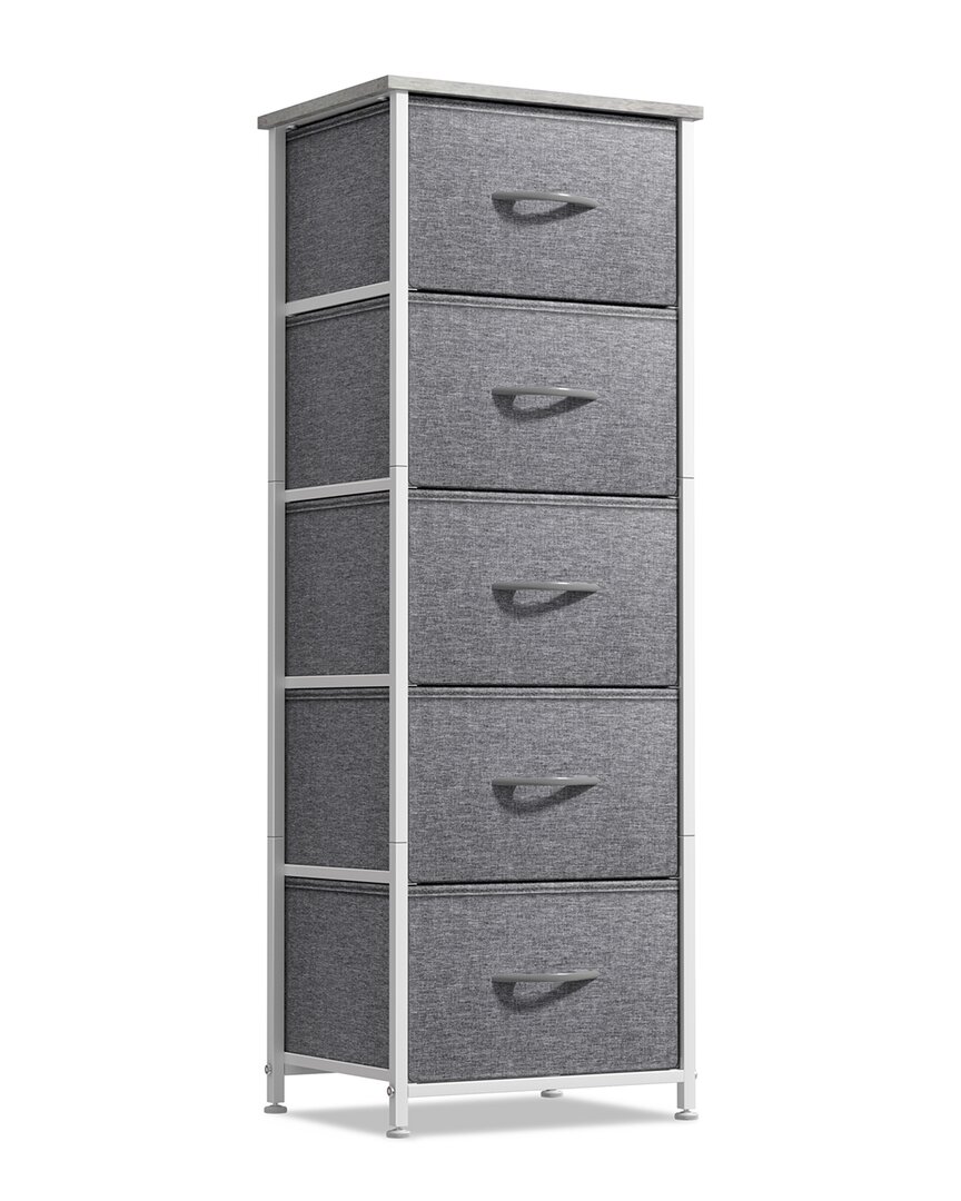 5-Drawer Tower Nightstand