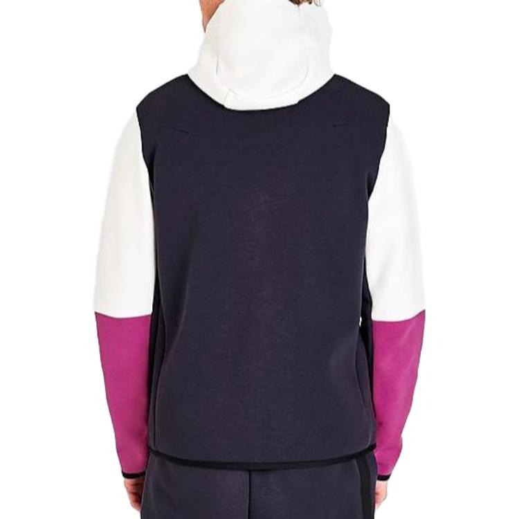 Sportswear Tech Fleece Full Zip Up Hoodie 'Cave Purple Active Pink'