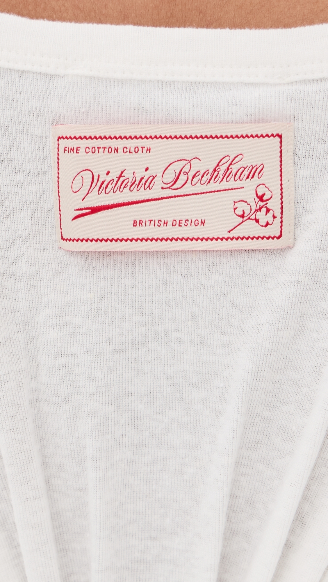Split Tank Top White